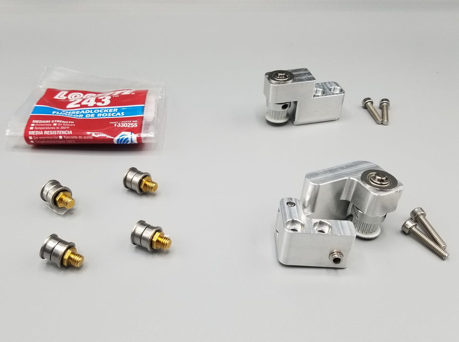 Kit de poleas metálicas e industriales